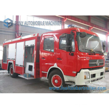 Caminhão da luta contra o incêndio do tanque da água e da espuma de Dongfeng 4 * 2 6000L